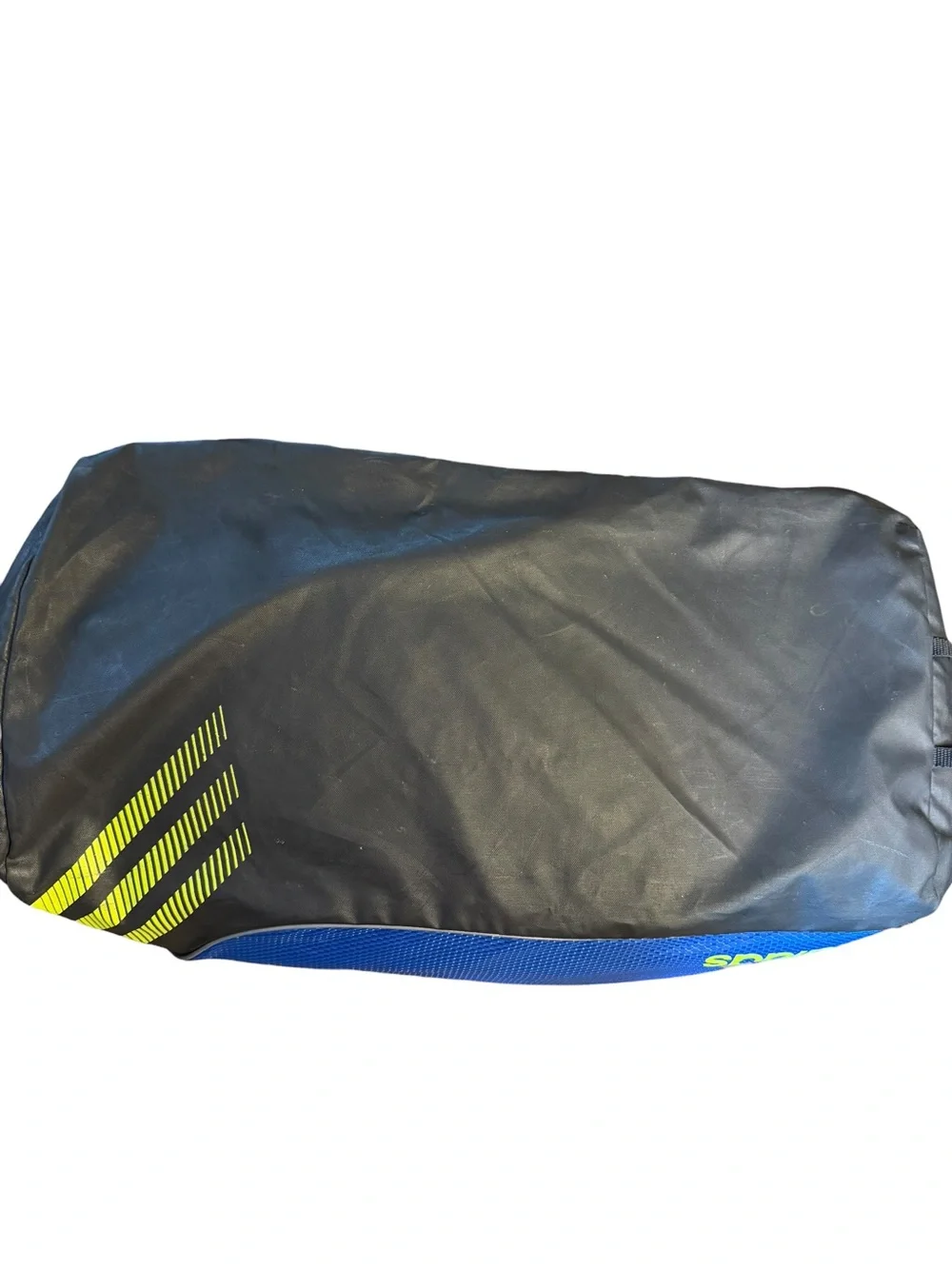 Adidas 2013 Performance Duffel Bag Blue Black Neon Gym Sports Travel